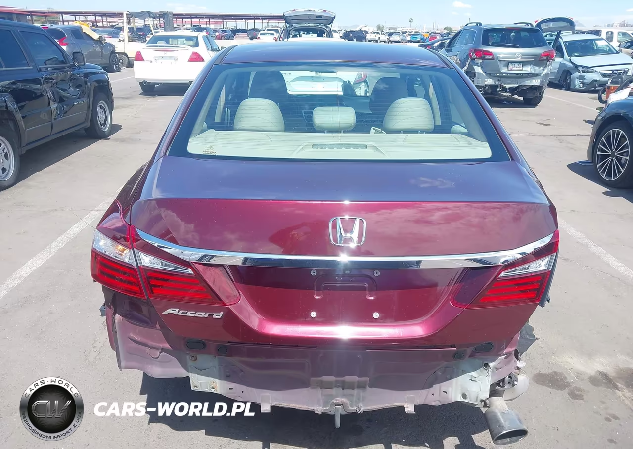 2016 Honda Accord Lx VIN:1HGCR2F39GA101561 - 6