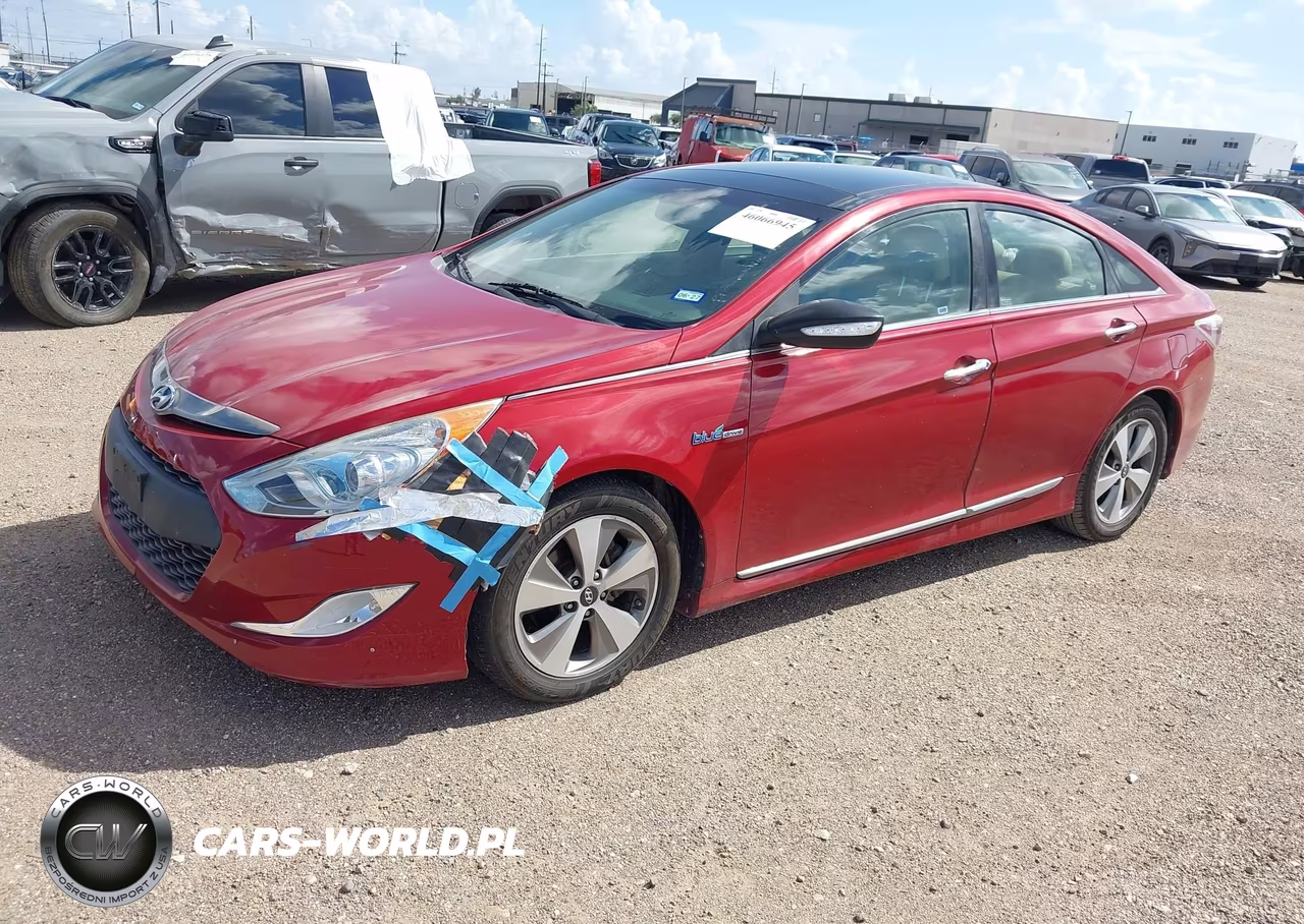 2012 Hyundai Sonata Hybrid VIN:KMHEC4A42CA040256 - 2