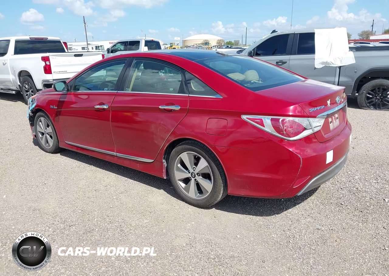 2012 Hyundai Sonata Hybrid VIN:KMHEC4A42CA040256 - 3