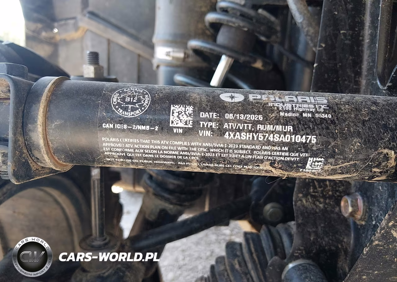 2025 Polaris Sportsman Trail 570 VIN:4XASHY574SA010475 - 10