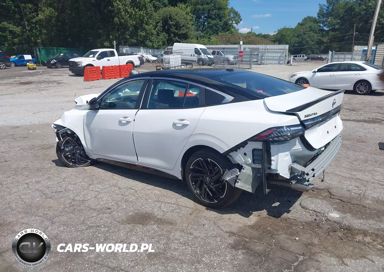2026 Nissan Sentra Sr VIN:3N1AB9DV0TY226674 - 3
