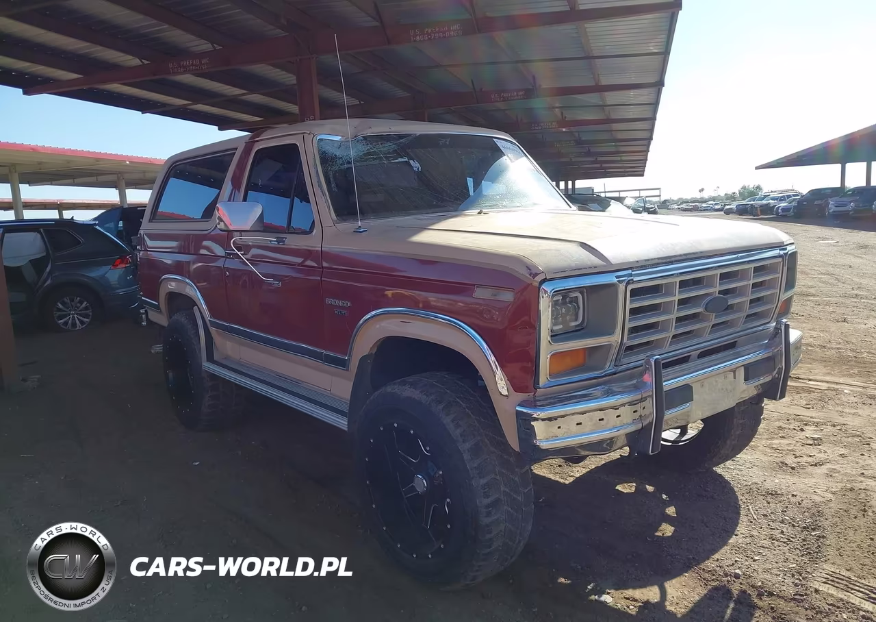1986 Ford Bronco U100