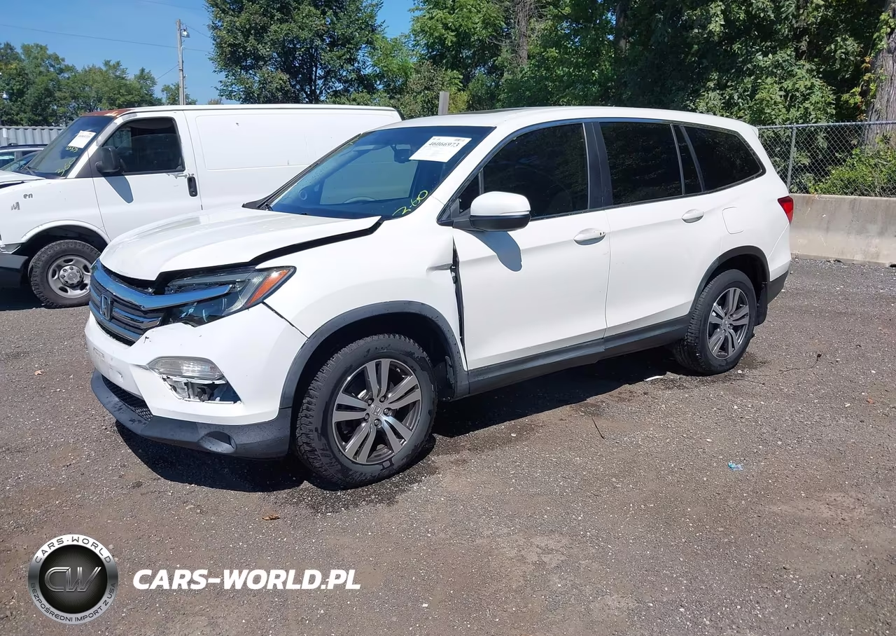 2016 Honda Pilot Ex-L VIN:5FNYF6H7XGB036196 - 2