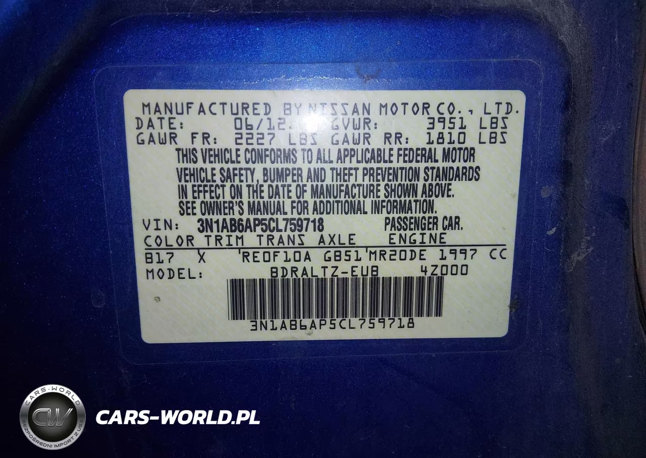2012 Nissan Sentra 2.0 Sr VIN:3N1AB6AP5CL759718 - 9