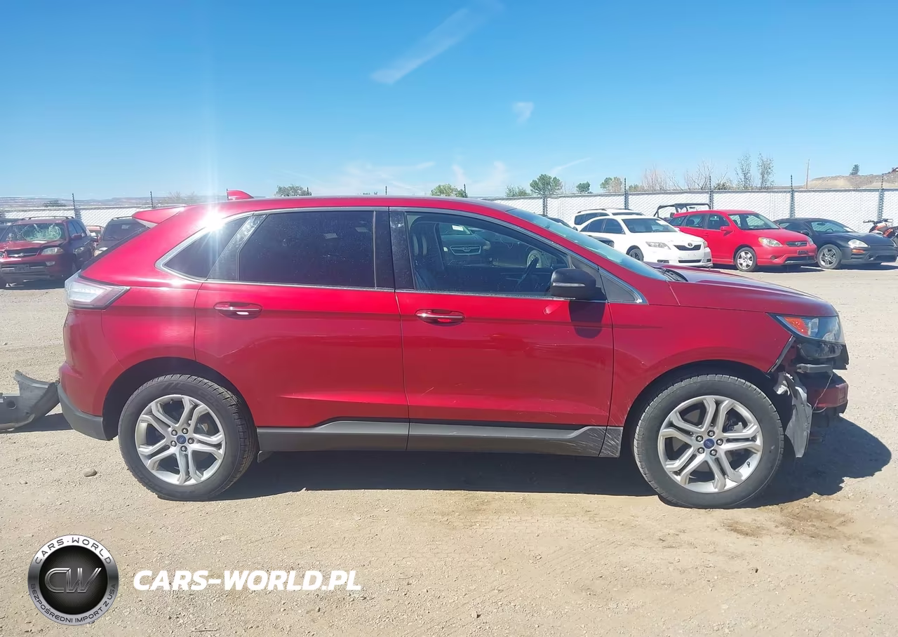 2017 Ford Edge Titanium VIN:2FMPK4K90HBC03195 - 14