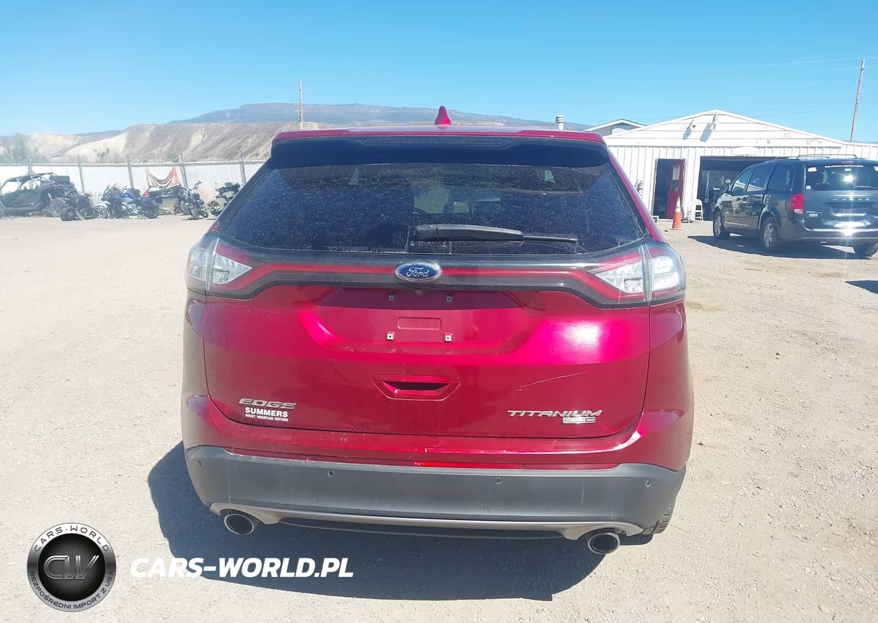 2017 Ford Edge Titanium VIN:2FMPK4K90HBC03195 - 17