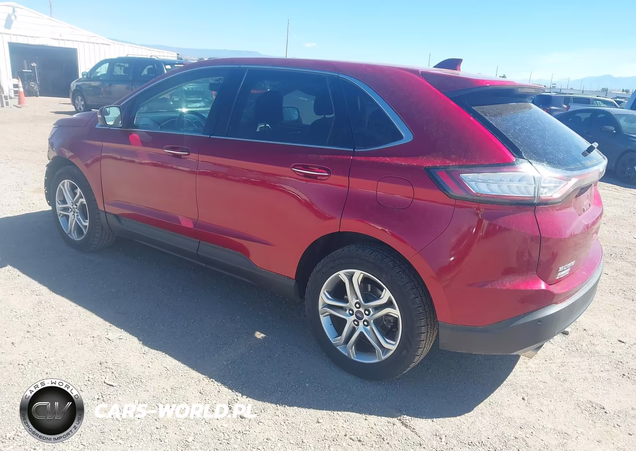 2017 Ford Edge Titanium VIN:2FMPK4K90HBC03195 - 3