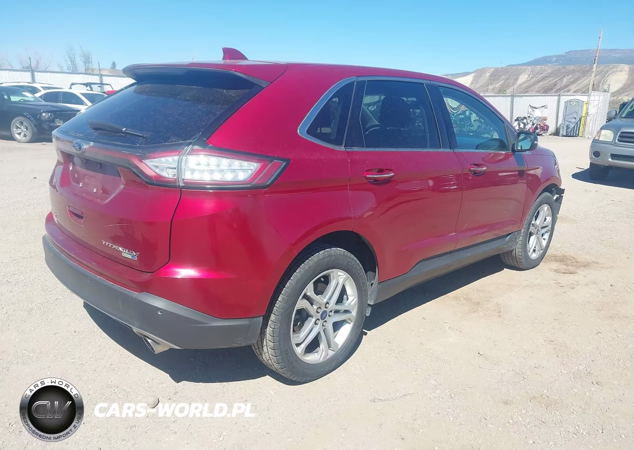 2017 Ford Edge Titanium VIN:2FMPK4K90HBC03195 - 4