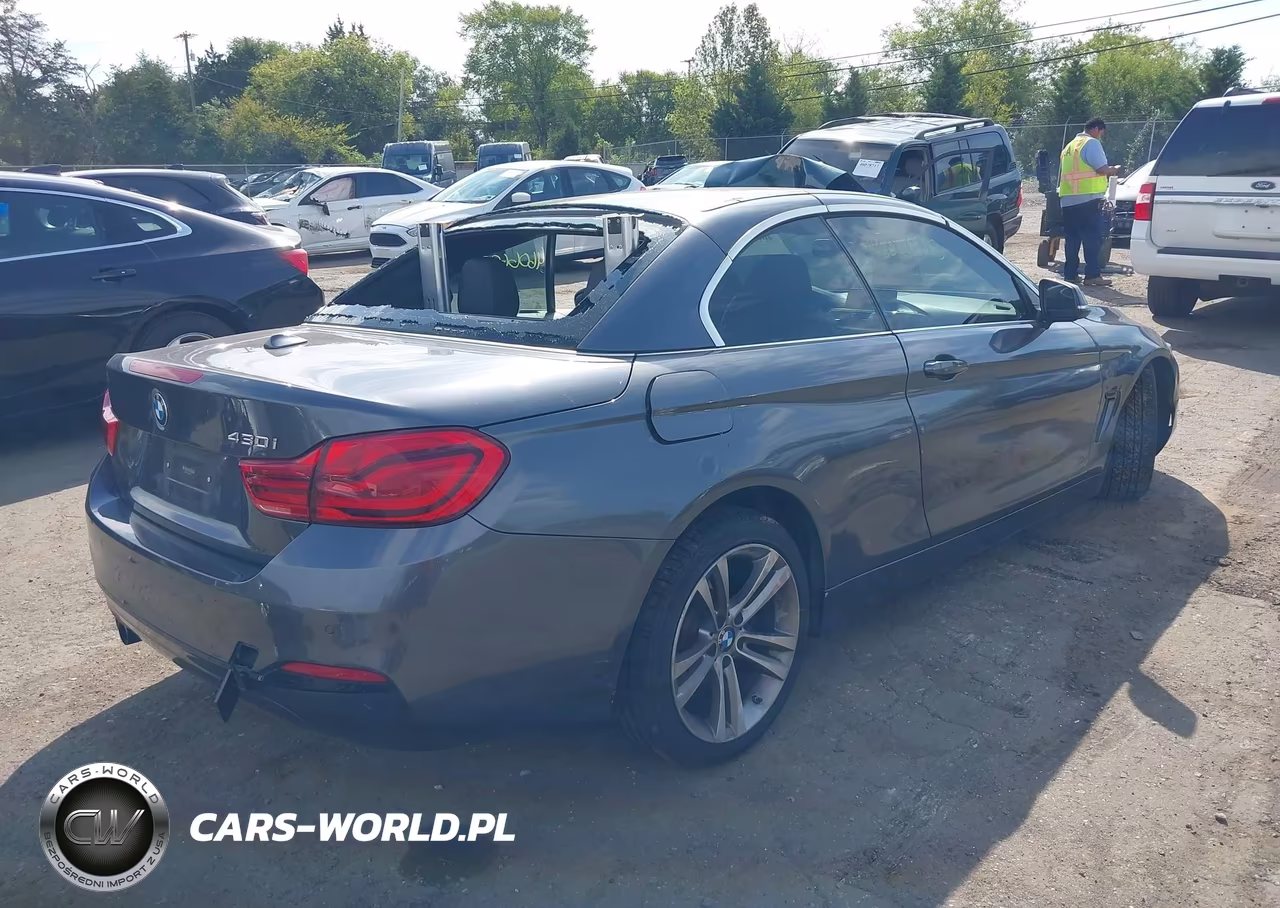 2019 BMW 430I VIN:WBA4Z1C53KEE51837 - 4