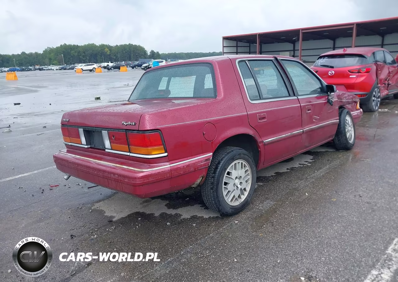 1991 Dodge Spirit VIN:1B3XA4636MF678597 - 4