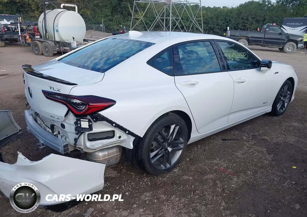 2025 Acura Tlx A-Spec Package VIN:19UUB6F56SA004361 - 4