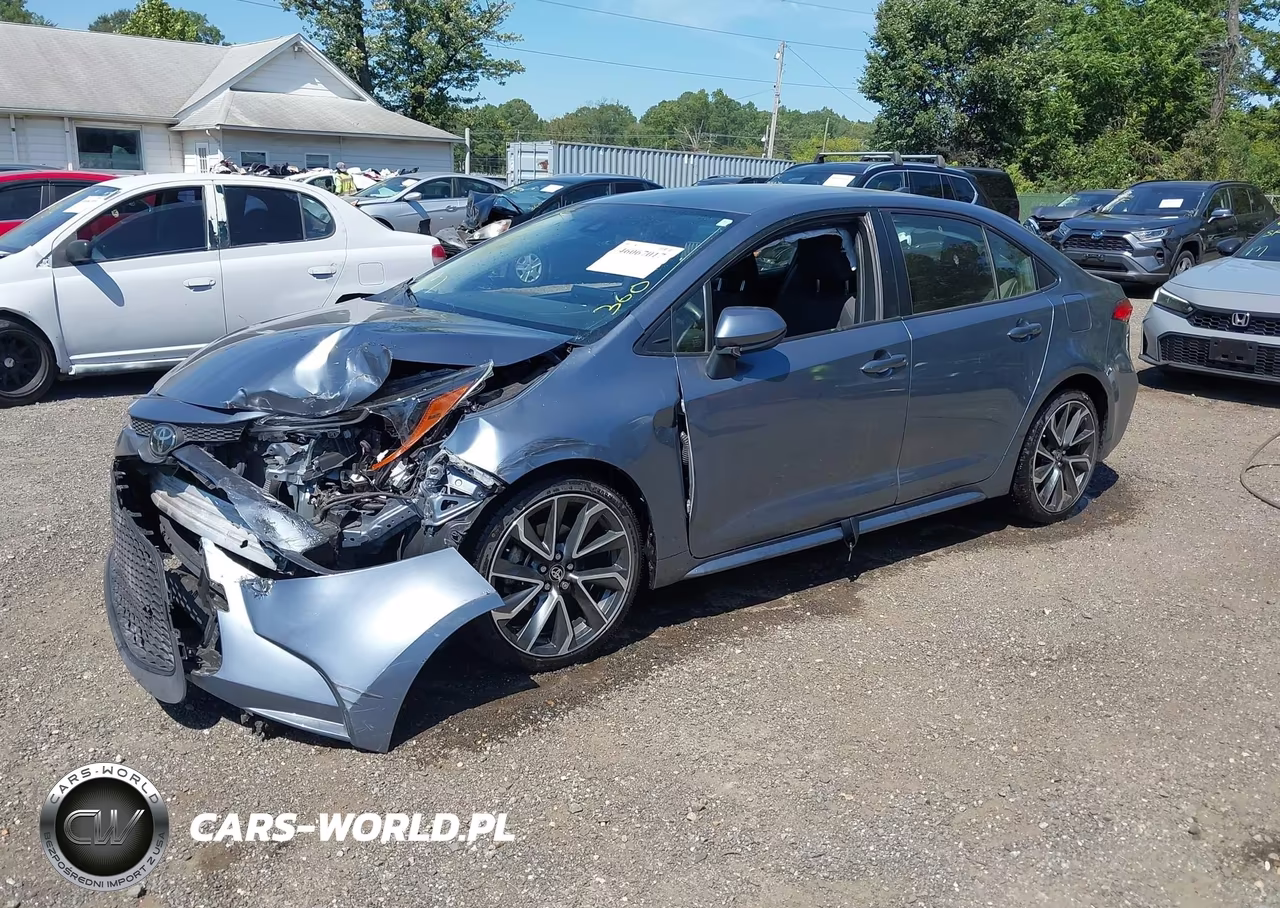 2021 Toyota Corolla Le VIN:JTDEPMAE5MJ153332 - 2