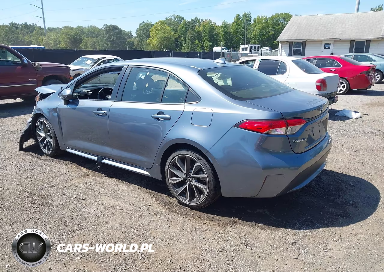 2021 Toyota Corolla Le VIN:JTDEPMAE5MJ153332 - 3