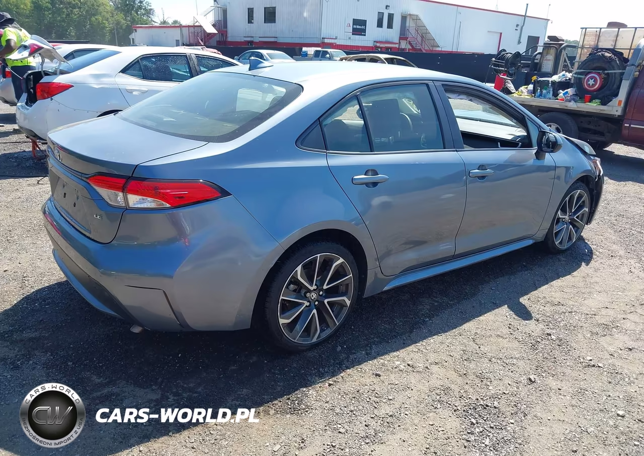 2021 Toyota Corolla Le VIN:JTDEPMAE5MJ153332 - 4