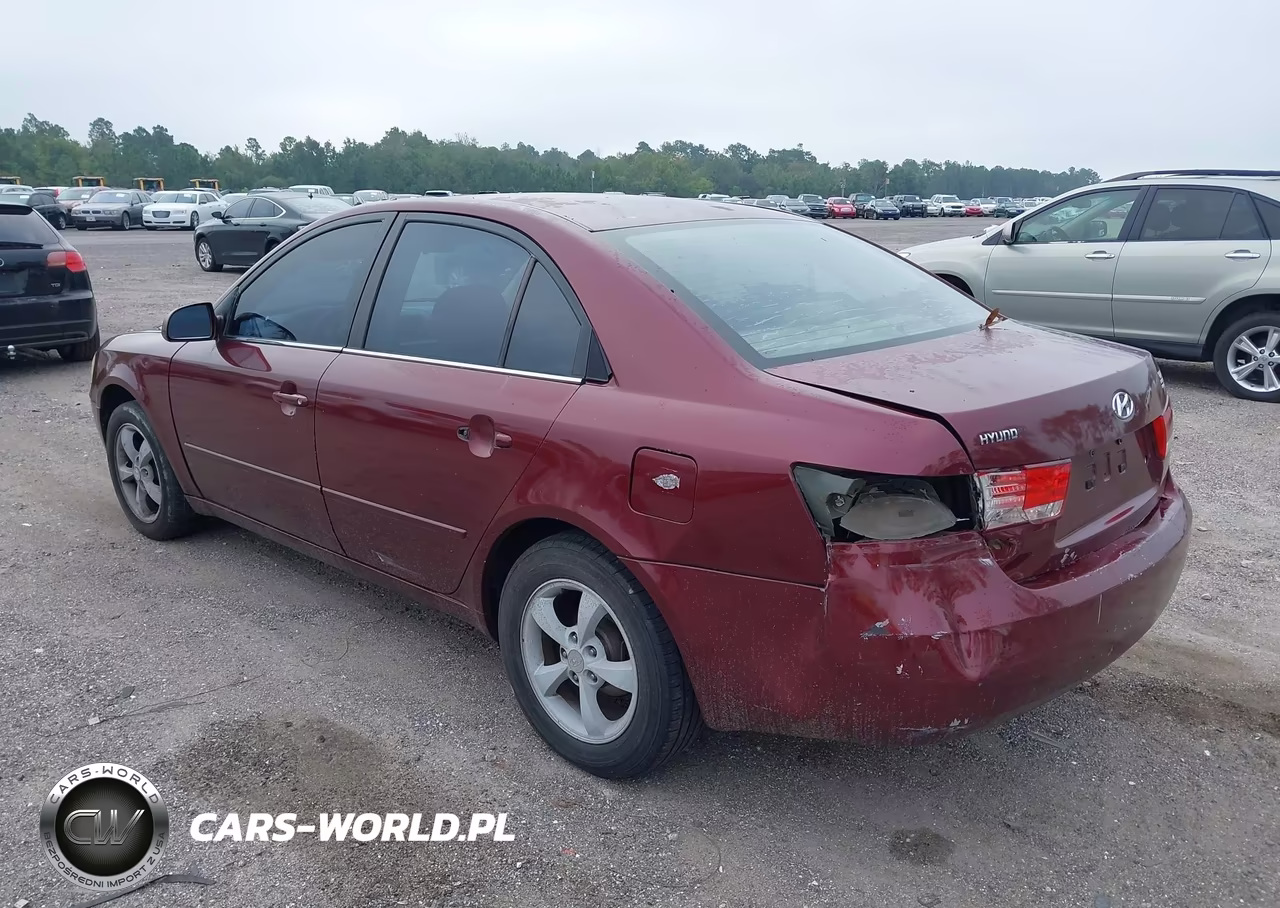 2007 Hyundai Sonata Gls VIN:5NPET46C97H241039 - 3