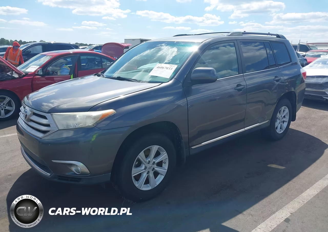 2012 Toyota Highlander Base V6 VIN:5TDZK3EH2CS072949 - 2