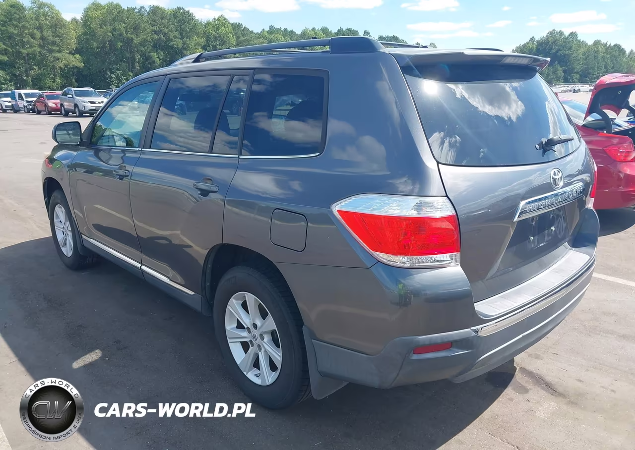 2012 Toyota Highlander Base V6 VIN:5TDZK3EH2CS072949 - 3