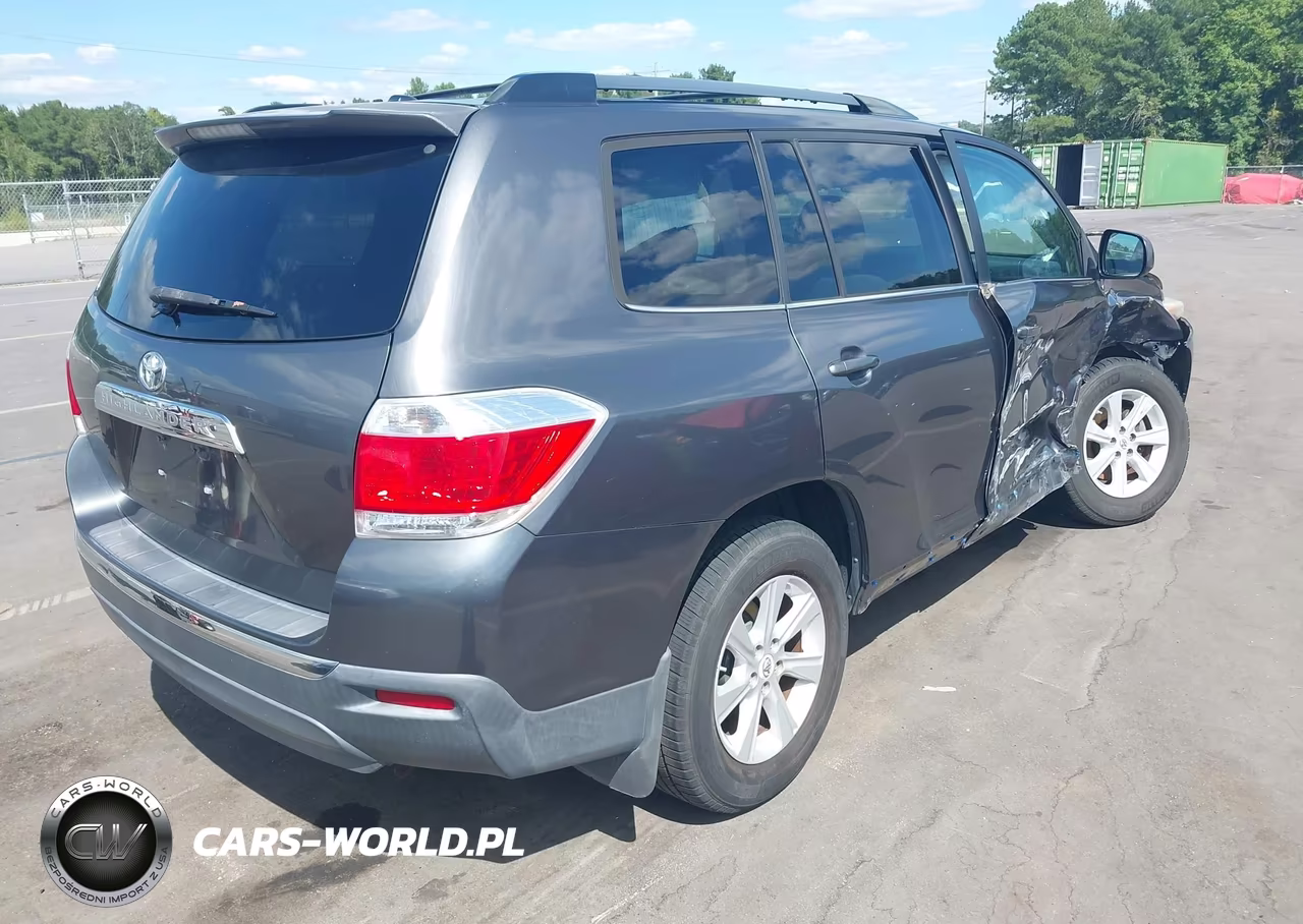 2012 Toyota Highlander Base V6 VIN:5TDZK3EH2CS072949 - 4