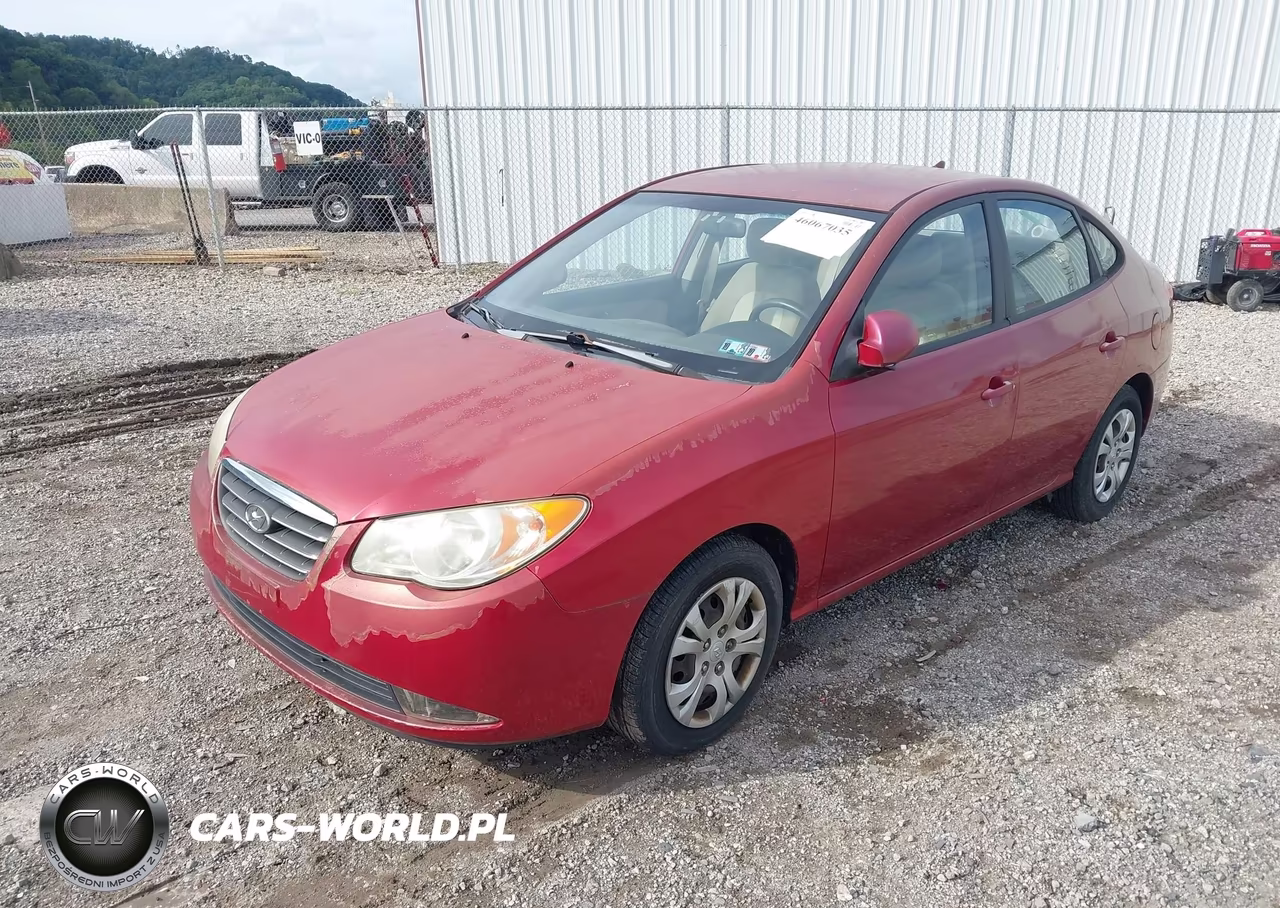 2009 Hyundai Elantra Gls VIN:KMHDU46D79U814994 - 2