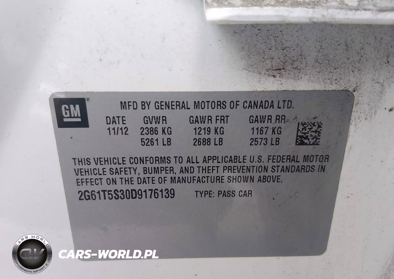2013 Cadillac Xts Premium VIN:2G61T5S30D9176139 - 9