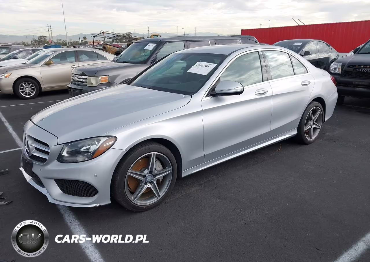 2015 Mercedes-Benz C 300 Sport VIN:55SWF4JB6FU058798 - 2