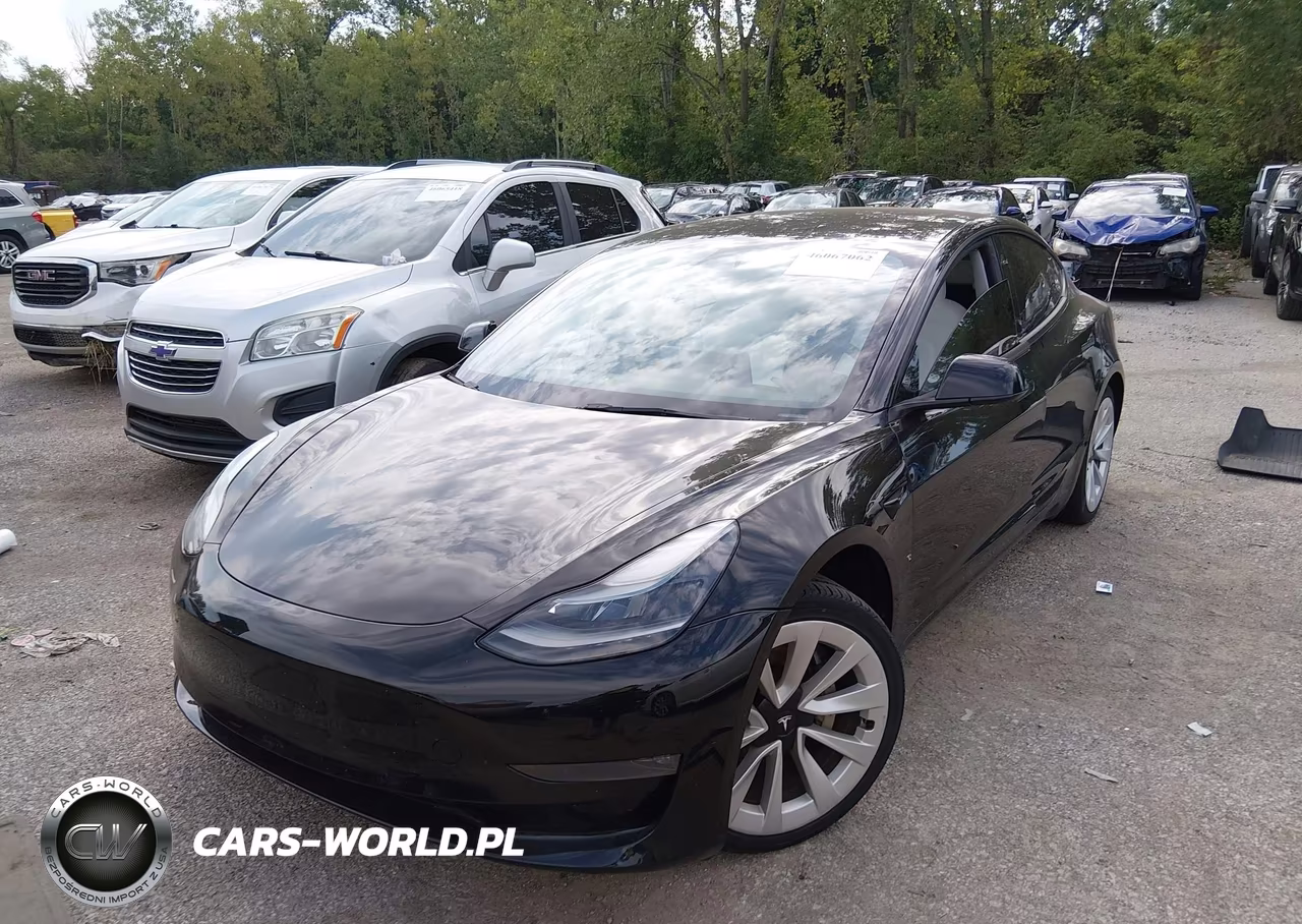 2022 Tesla Model 3 Long Range Dual Motor All-Wheel Drive VIN:5YJ3E1EB7NF176177 - 2
