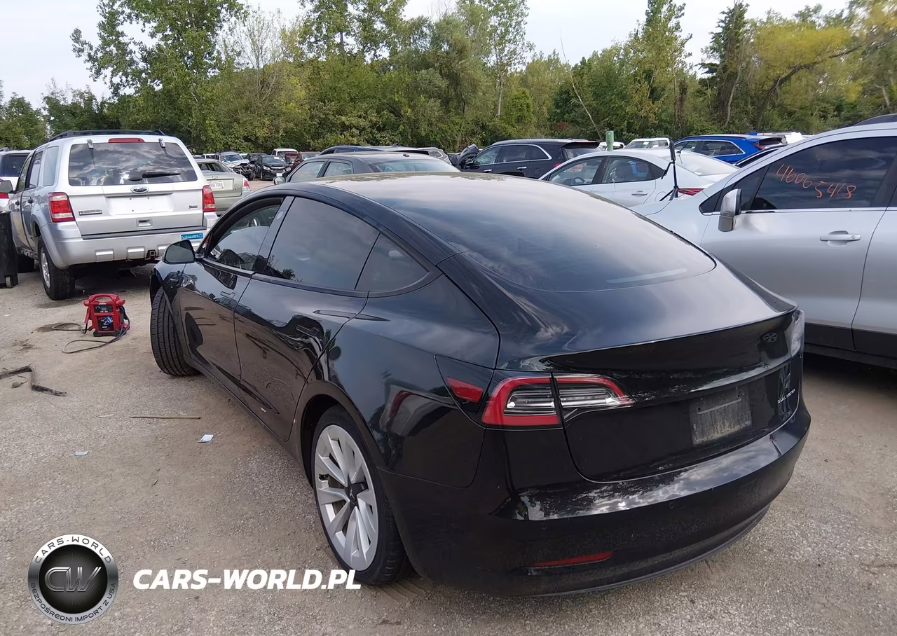 2022 Tesla Model 3 Long Range Dual Motor All-Wheel Drive VIN:5YJ3E1EB7NF176177 - 3