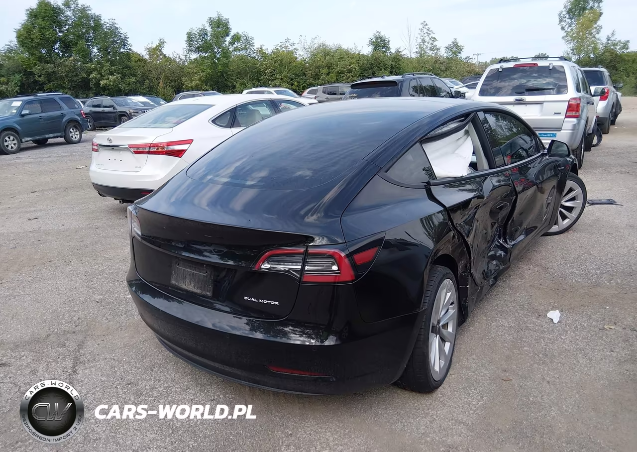 2022 Tesla Model 3 Long Range Dual Motor All-Wheel Drive VIN:5YJ3E1EB7NF176177 - 4