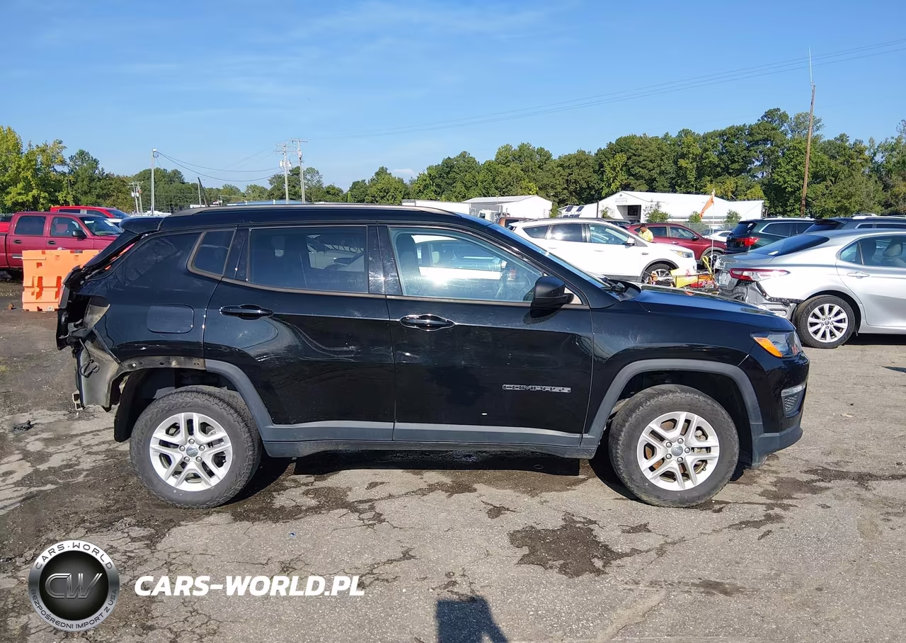 2018 Jeep Compass Sport 4X4 VIN:3C4NJDAB9JT350600 - 14