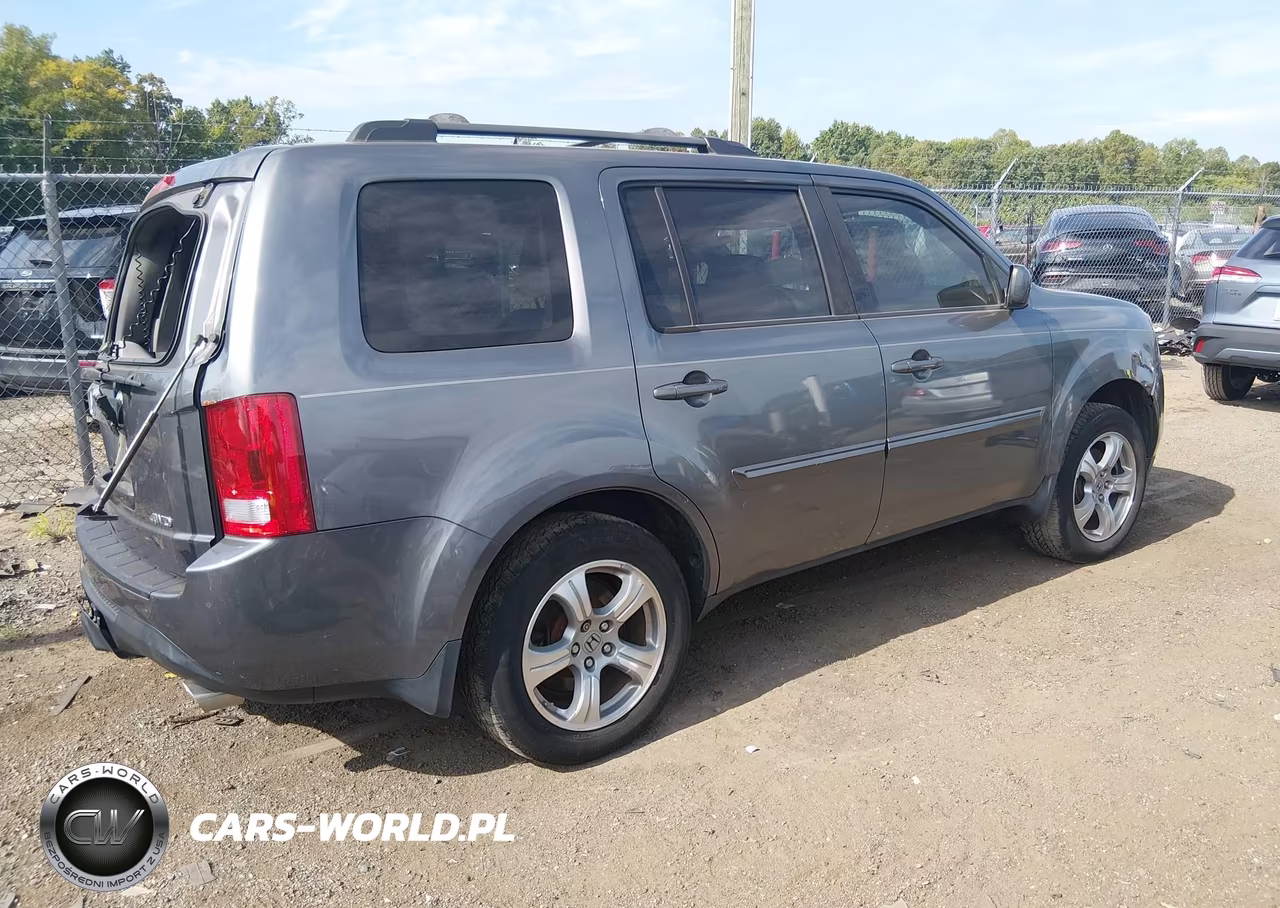 2013 Honda Pilot Ex-L VIN:5FNYF4H53DB064033 - 4
