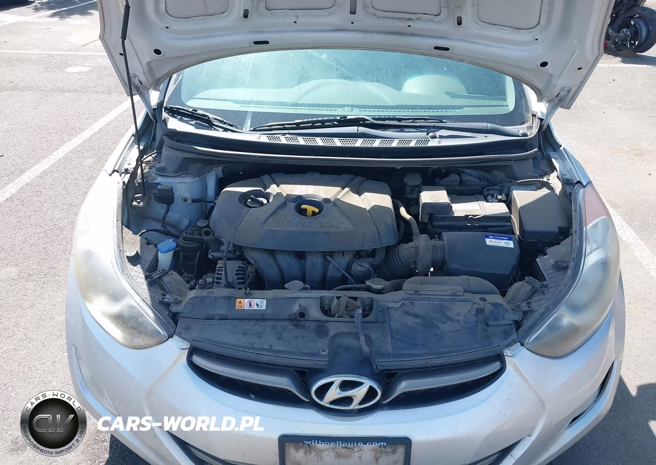 2013 Hyundai Elantra Limited VIN:KMHDH4AE3DU624767 - 10
