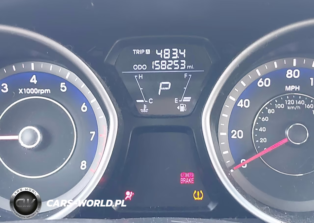 2013 Hyundai Elantra Limited VIN:KMHDH4AE3DU624767 - 12