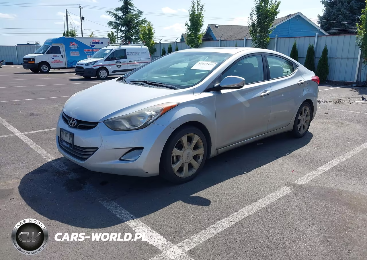 2013 Hyundai Elantra Limited VIN:KMHDH4AE3DU624767 - 2