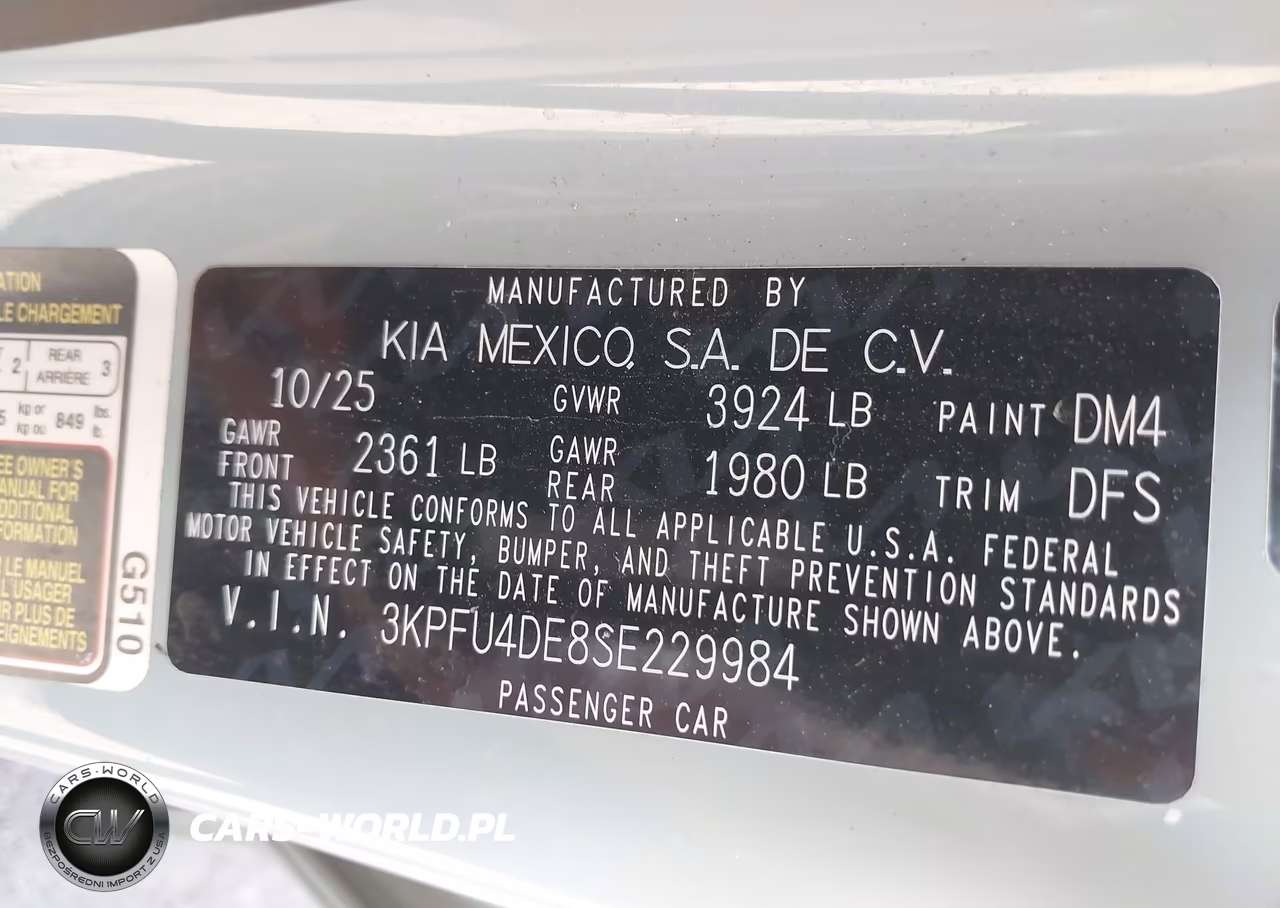 2025 Kia K4 Ex VIN:3KPFU4DE8SE229984 - 9
