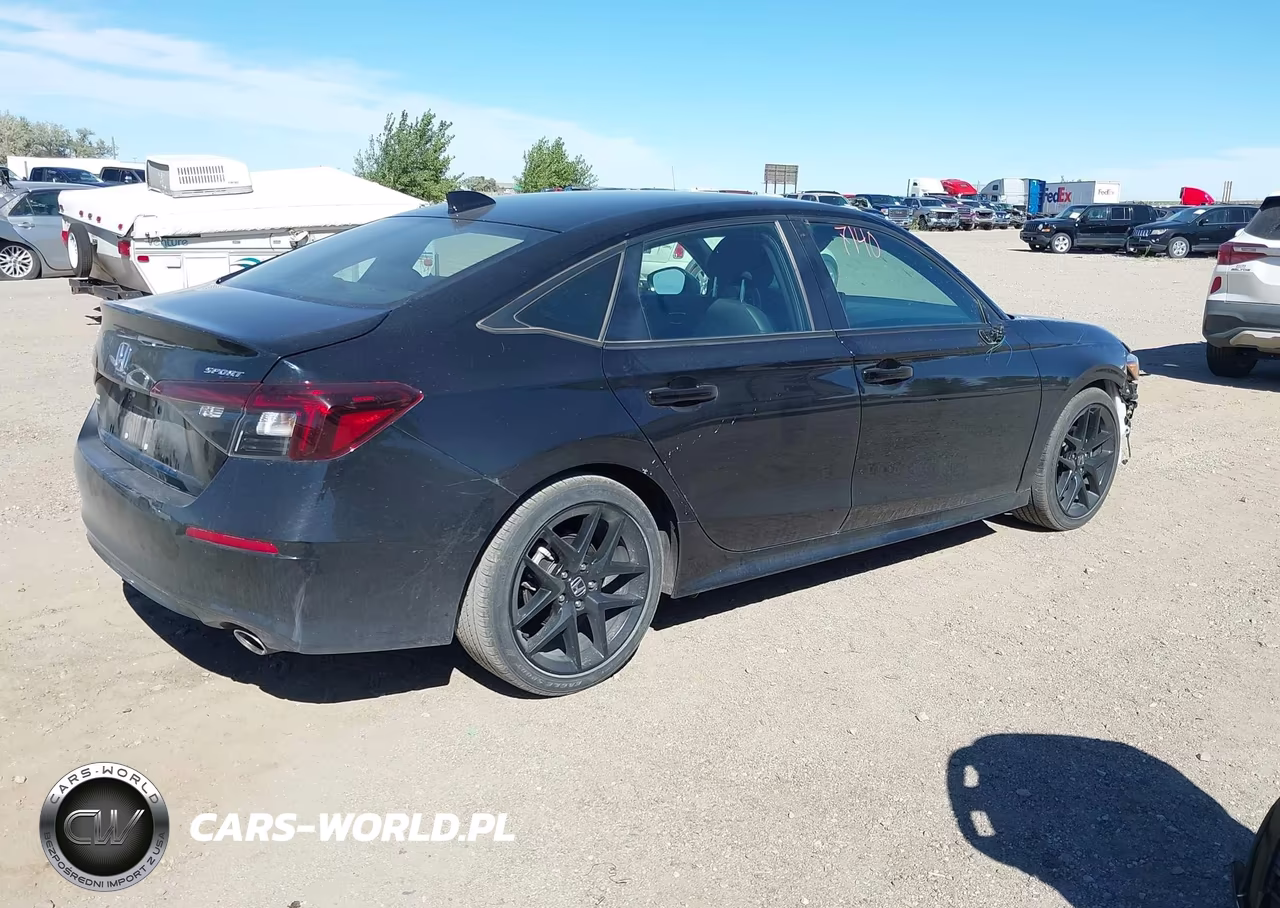 2025 Honda Civic Sport VIN:2HGFE2F59SH582352 - 4