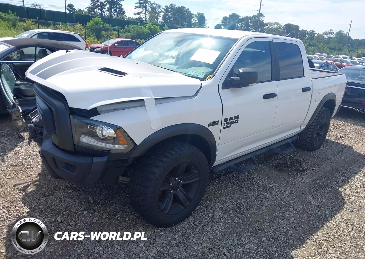 2021 Ram 1500 Classic Slt VIN:1C6RR7LT3MS589283 - 2