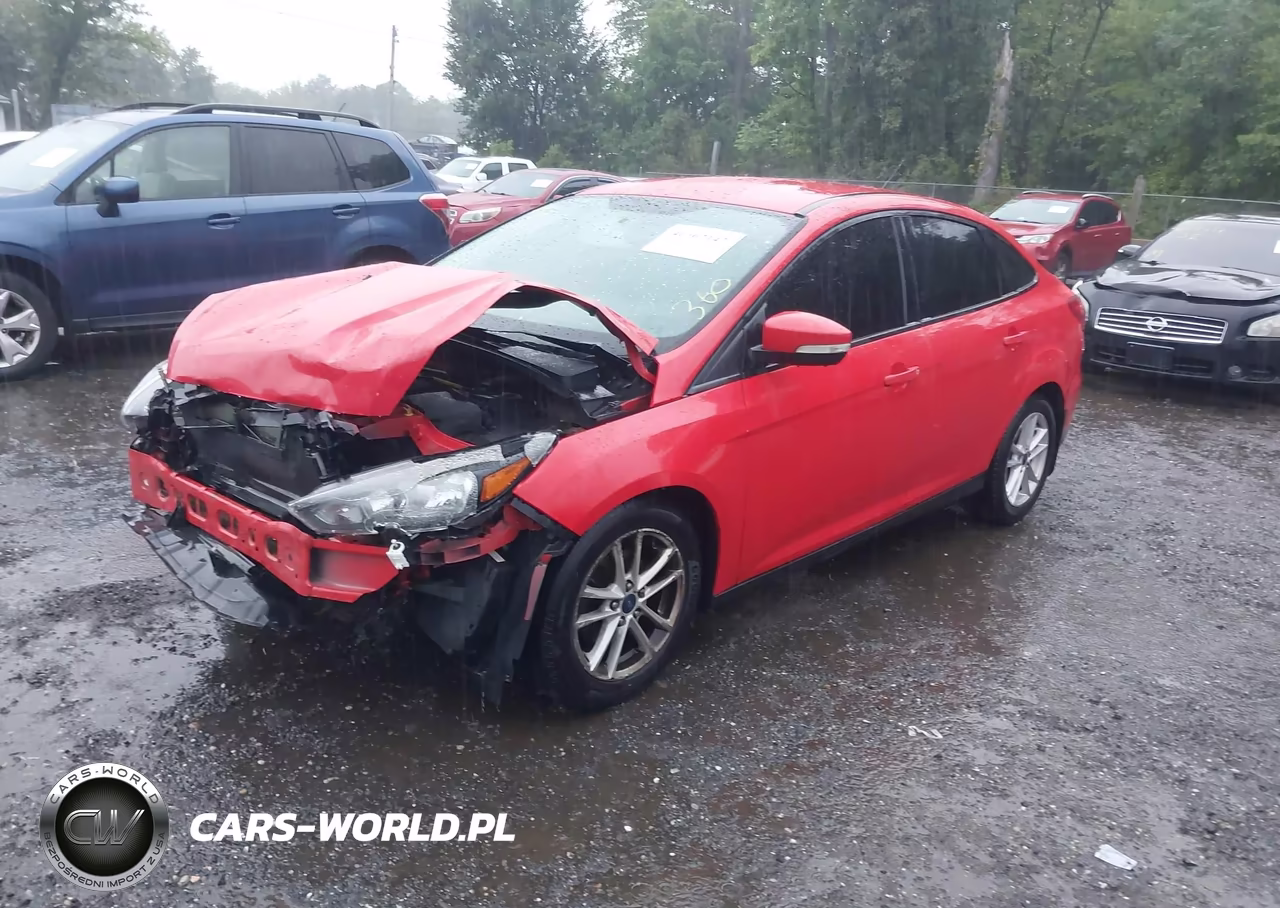 2016 Ford Focus Se VIN:1FADP3F29GL212143 - 2