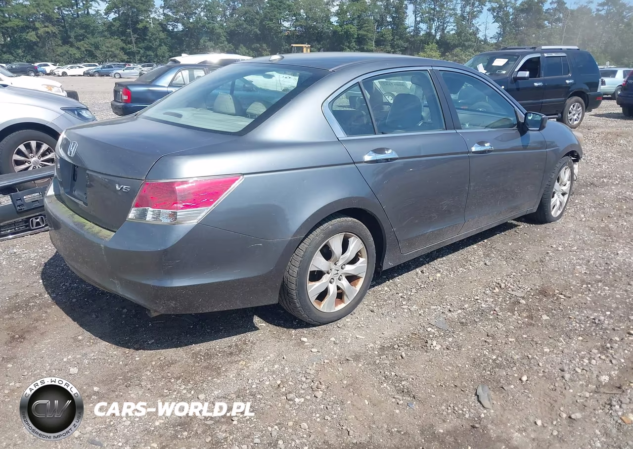 2008 Honda Accord 3.5 Ex-L VIN:1HGCP36818A053661 - 4