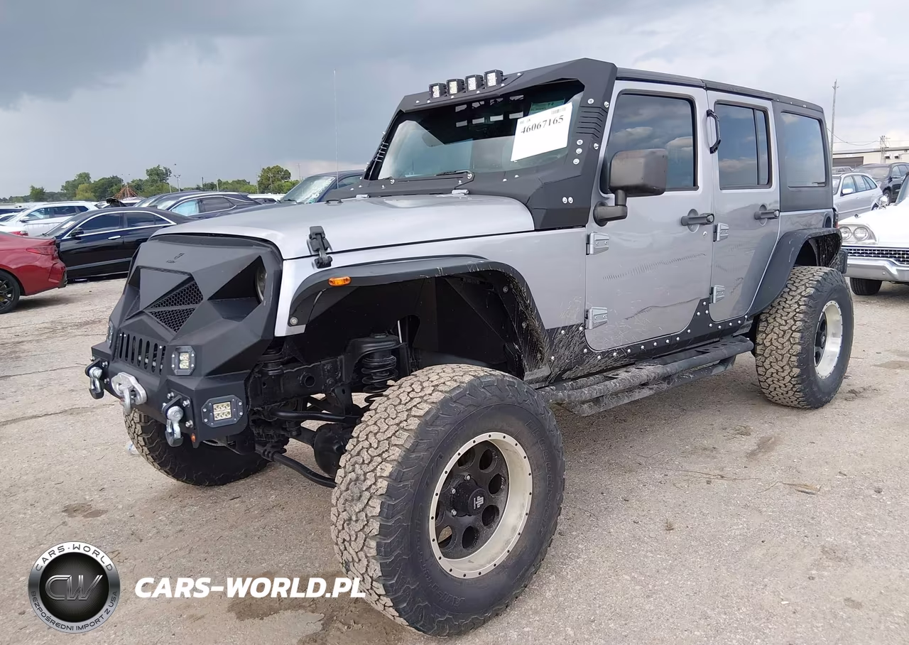 2017 Jeep Wrangler Unlimited Sport 4X4 VIN:1C4BJWDGXHL593070 - 2