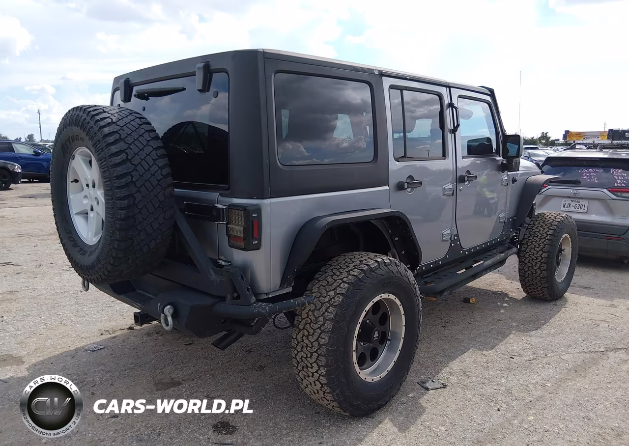 2017 Jeep Wrangler Unlimited Sport 4X4 VIN:1C4BJWDGXHL593070 - 4