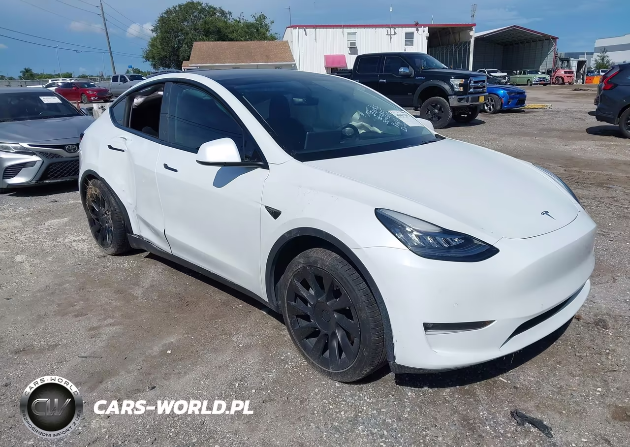 2021 Tesla Model Y Long Range Dual Motor All-Wheel Drive VIN:5YJYGDEE9MF304560 - 1