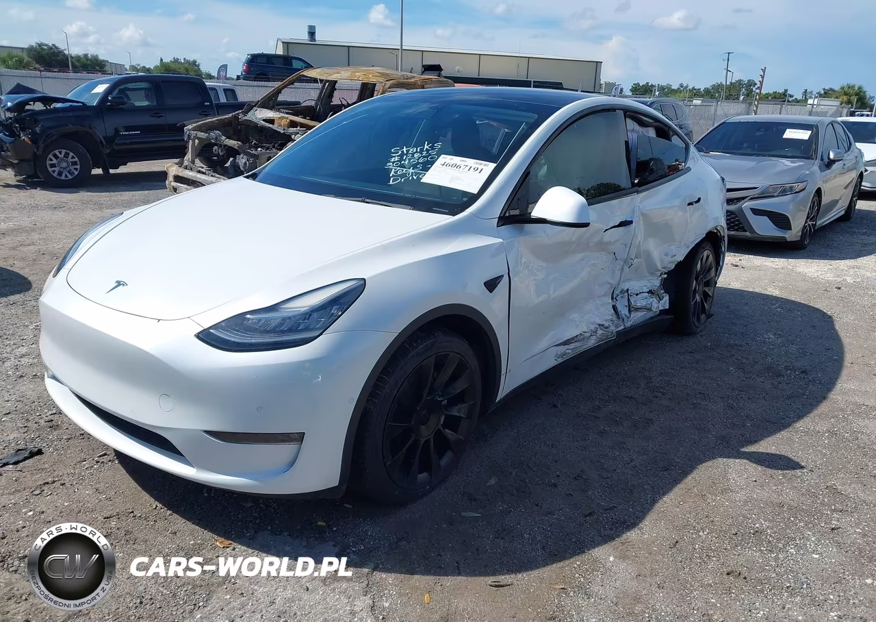 2021 Tesla Model Y Long Range Dual Motor All-Wheel Drive VIN:5YJYGDEE9MF304560 - 2