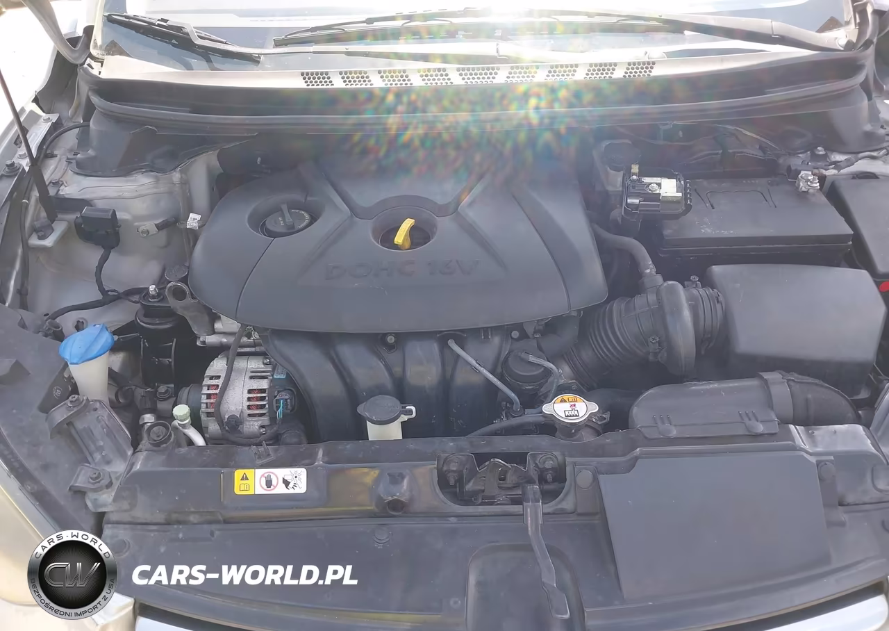 2014 Hyundai Elantra Se VIN:5NPDH4AE5EH461023 - 10