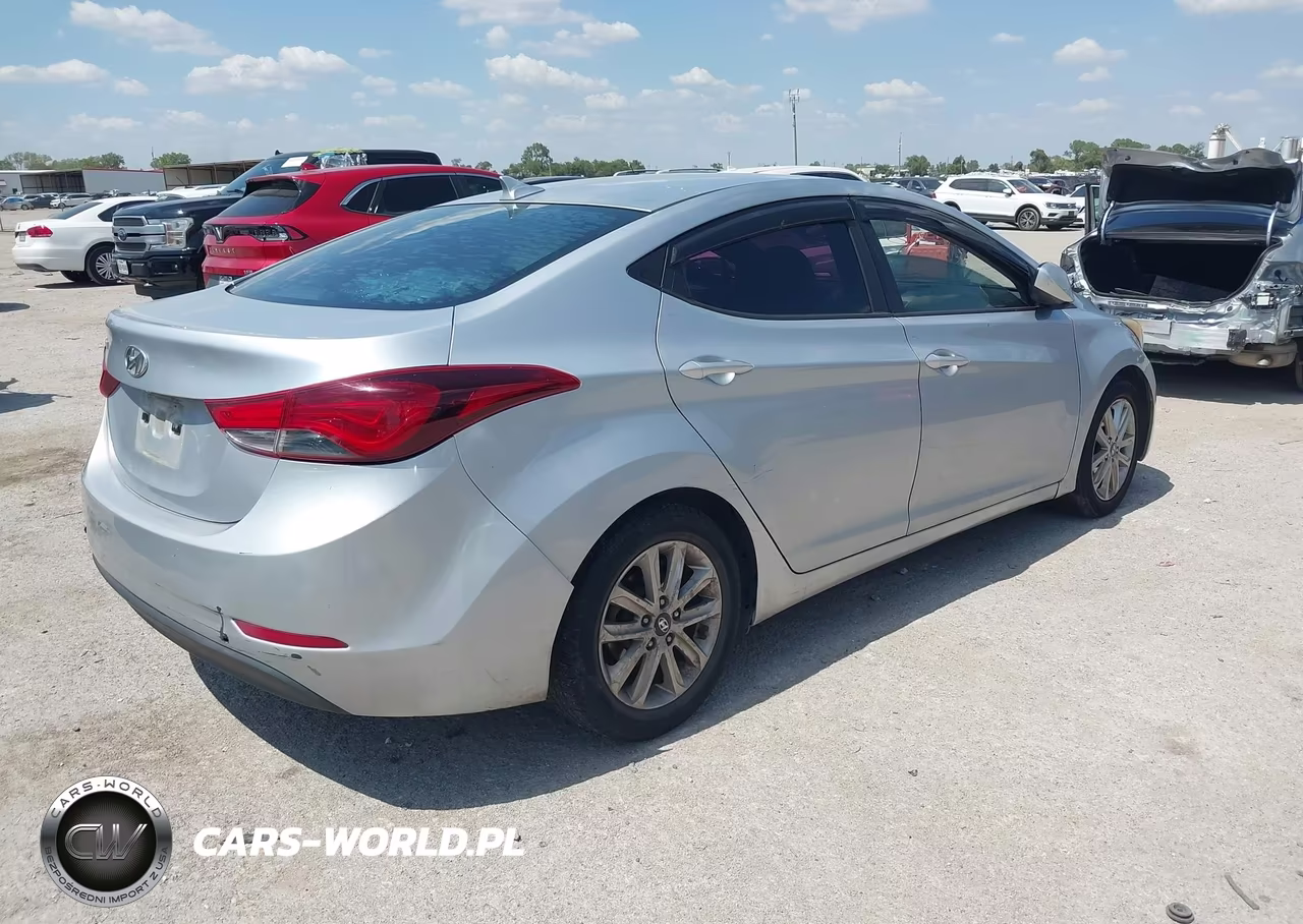 2014 Hyundai Elantra Se VIN:5NPDH4AE5EH461023 - 4