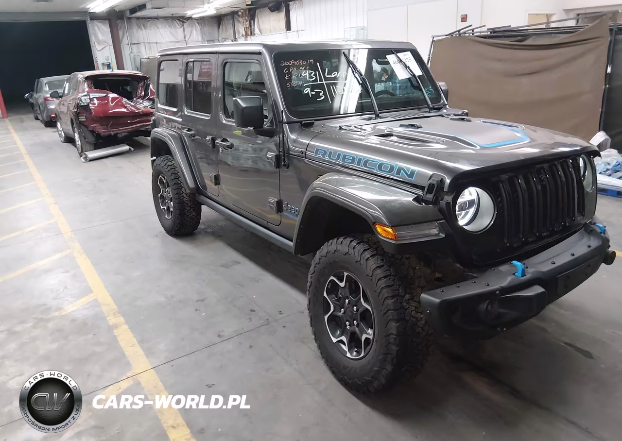 2021 Jeep Wrangler 4Xe Unlimited Rubicon 4X4
