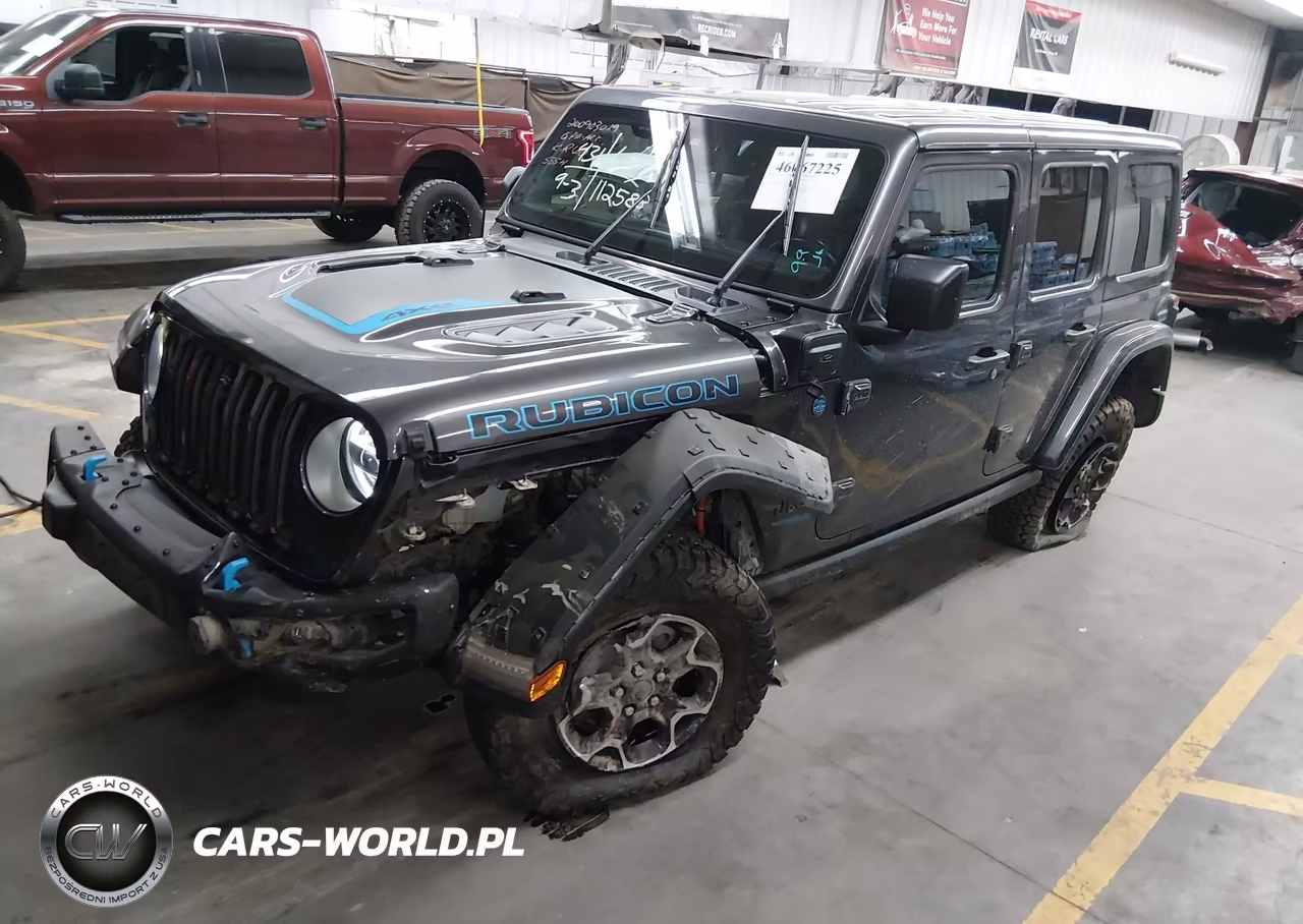 2021 Jeep Wrangler 4Xe Unlimited Rubicon 4X4 VIN:1C4JJXR61MW675554 - 2