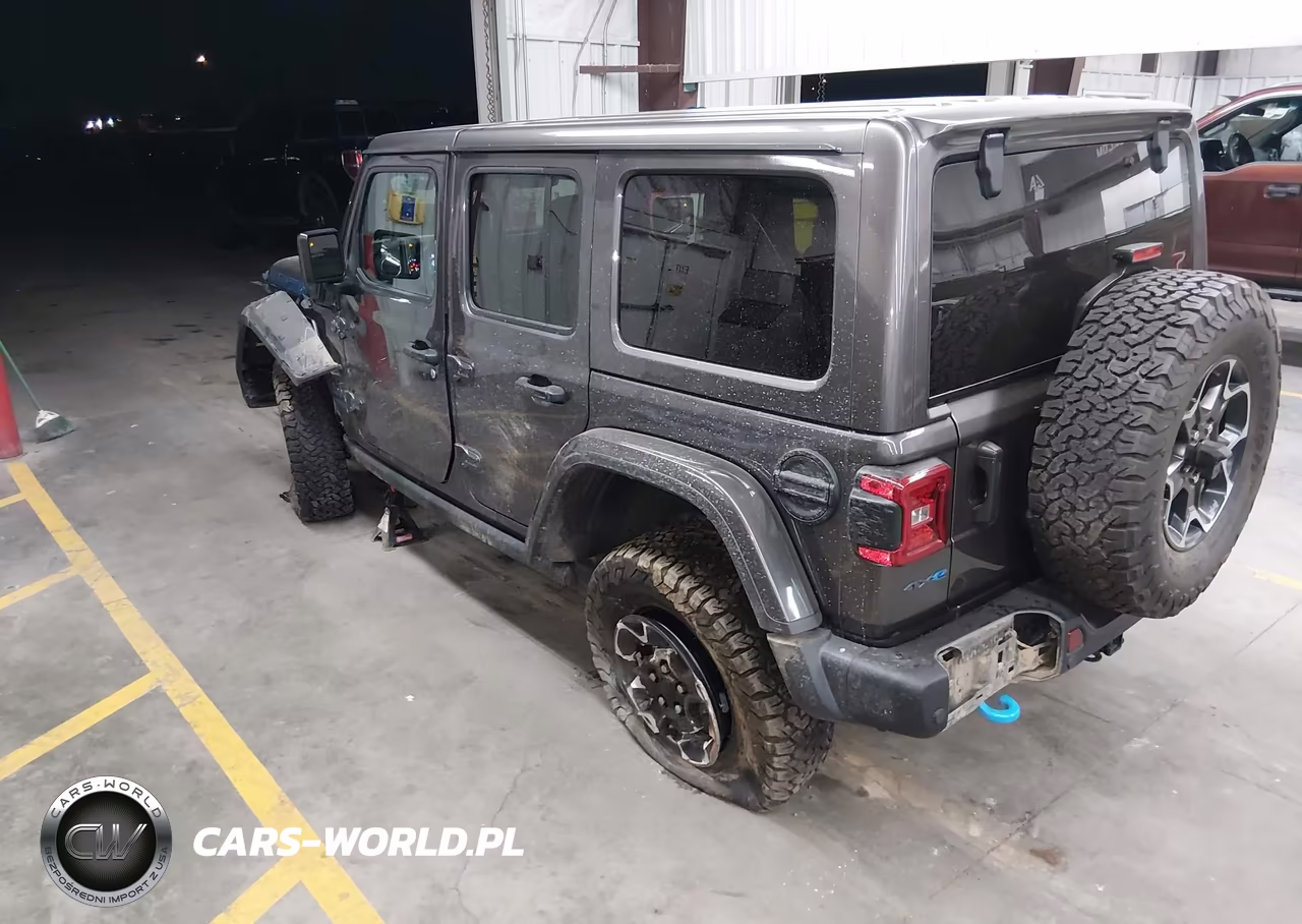 2021 Jeep Wrangler 4Xe Unlimited Rubicon 4X4 VIN:1C4JJXR61MW675554 - 3
