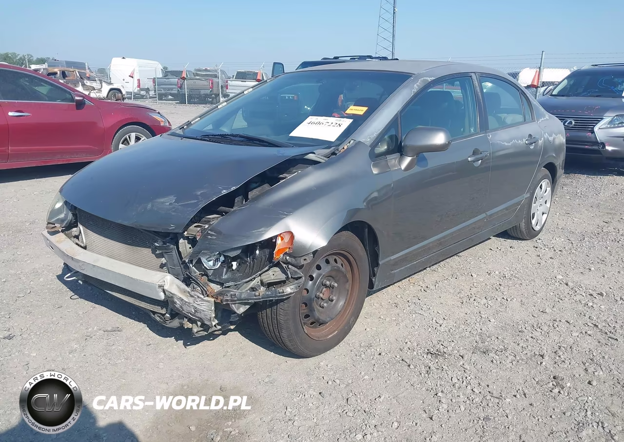 2007 Honda Civic Lx VIN:2HGFA16577H508313 - 2