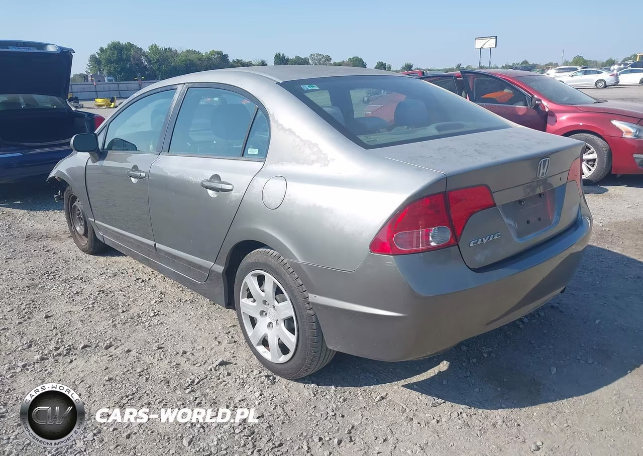 2007 Honda Civic Lx VIN:2HGFA16577H508313 - 3
