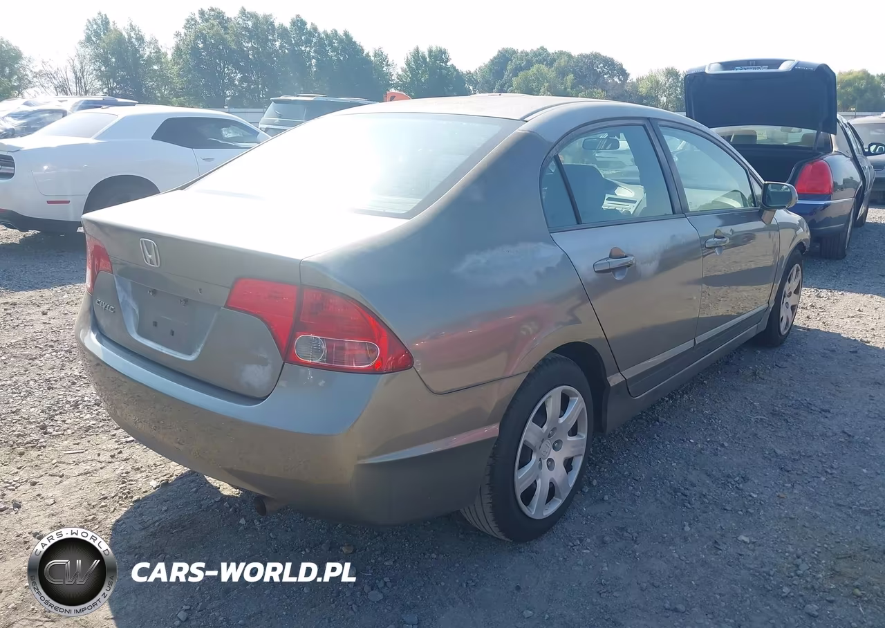 2007 Honda Civic Lx VIN:2HGFA16577H508313 - 4
